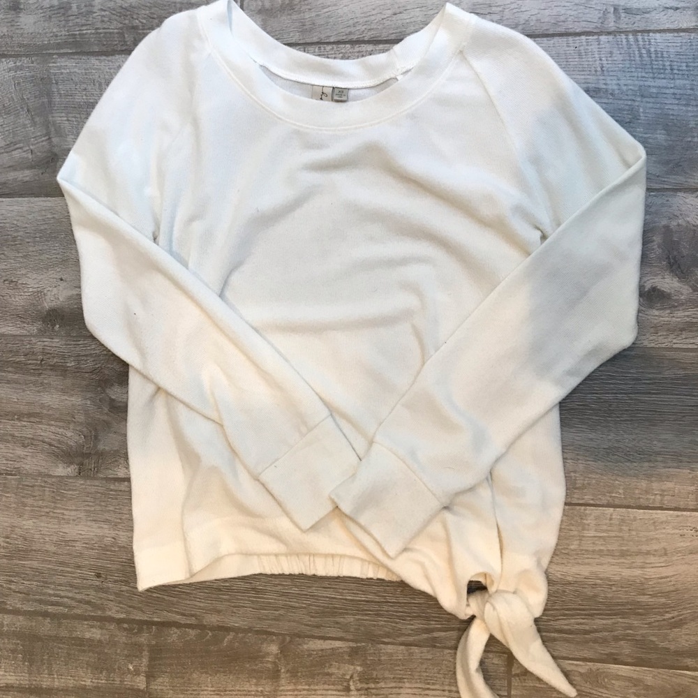 Allison Joy Tie-Knot Sweater